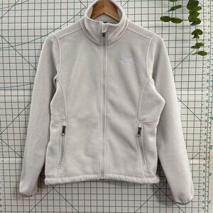 The North Face Denali Jacket Snow White Womens Small Full-Zip